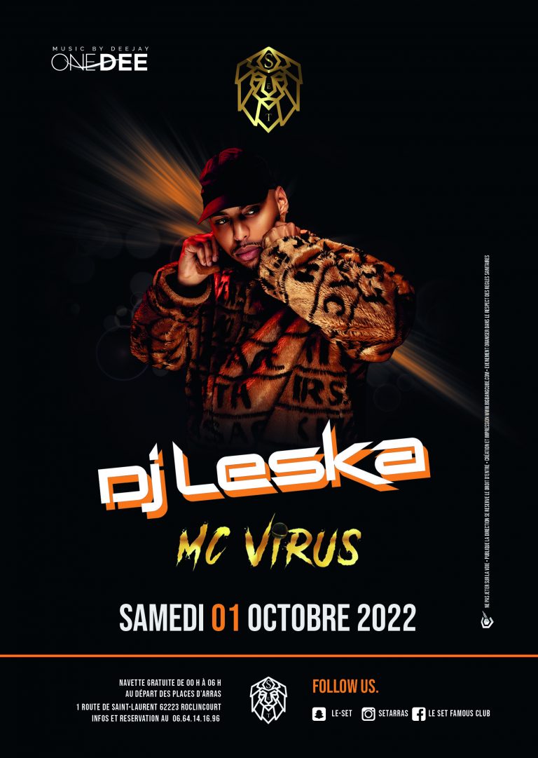 FLYER DJ LESKA 01-10-22